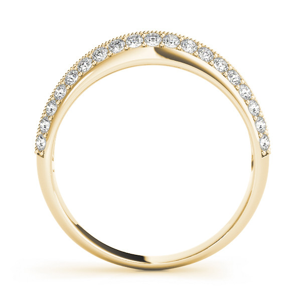 40715-Yellow-1 Pave Wedding Ring, in Yellow Gold - 50616