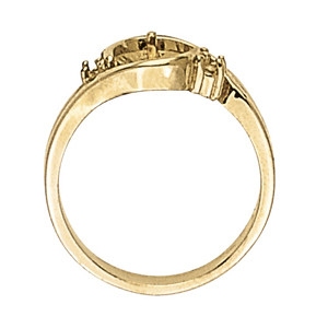 41229-White-1 Color Fashion Ring, Pearl Shape, in White Gold - 80242