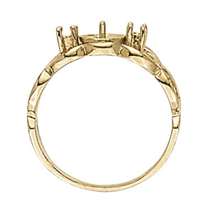 41298-White-1 Color Fashion Ring, Pearl Shape, in White Gold - 80370