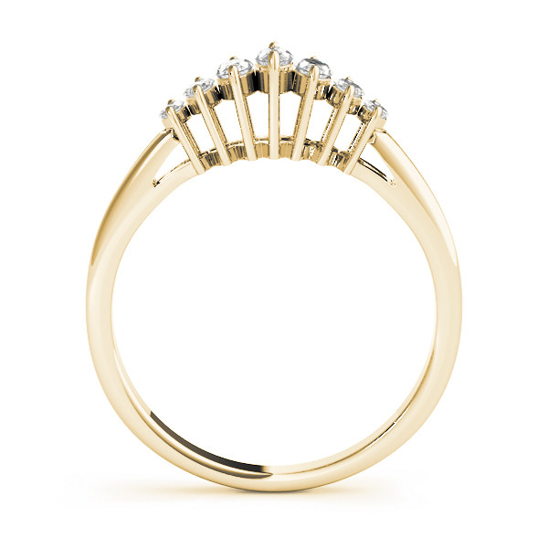 41577-Yellow-1 Fancy Shape Wedding Ring, Marquise Shape, in Yellow Gold - 81213