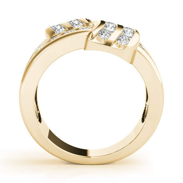 42267-Yellow-1 Diamond Fashion Ring, in Yellow Gold - 82329