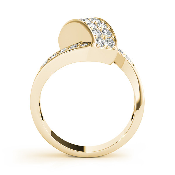 42414-Yellow-1 Diamond Fashion Band, in Yellow Gold - 82486