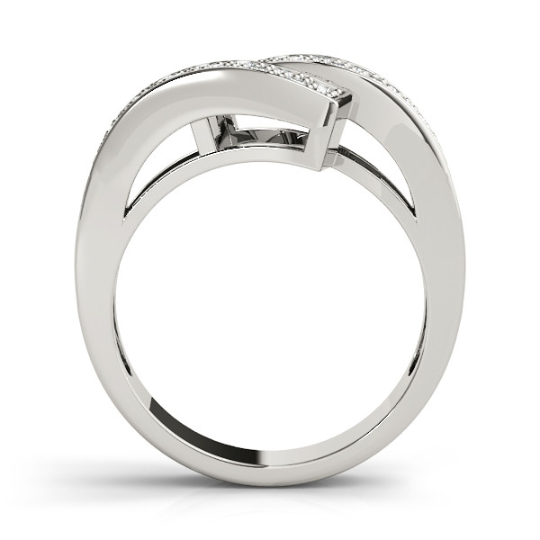 43361-White-1 Diamond Fashion Band, in Platinum - 83372