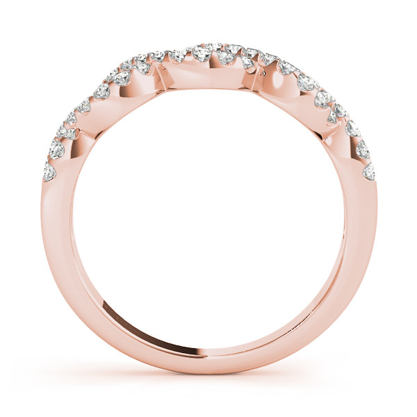 44048-Pink-1 Fashion Wedding Ring, in Rose Gold - 83967