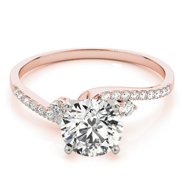 44341-Pink-2 Tension Engagement Ring, Shape, in Rose Gold - 84287