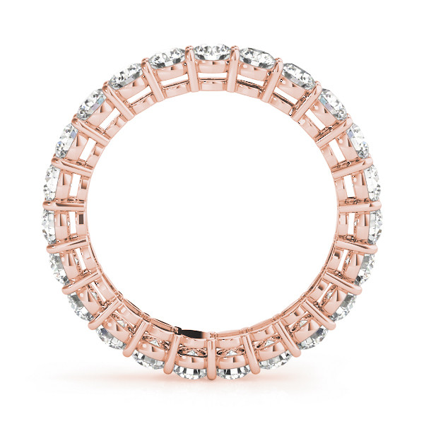 44465-Pink-1 Eternity Ring, in Rose Gold - 84378