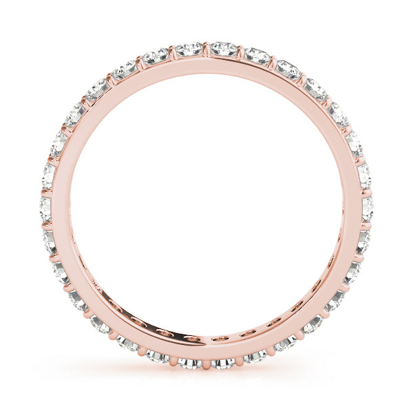 44521-Pink-1 Eternity Ring, in Rose Gold - 84389