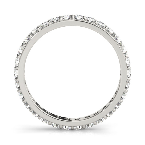 44521-White-1 Eternity Ring, in White Gold - 84389