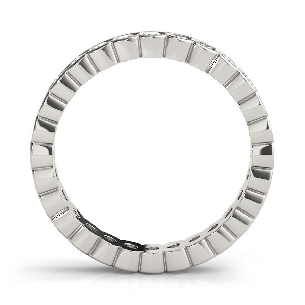 44575-White-1 Eternity Ring, in White Gold - 84398