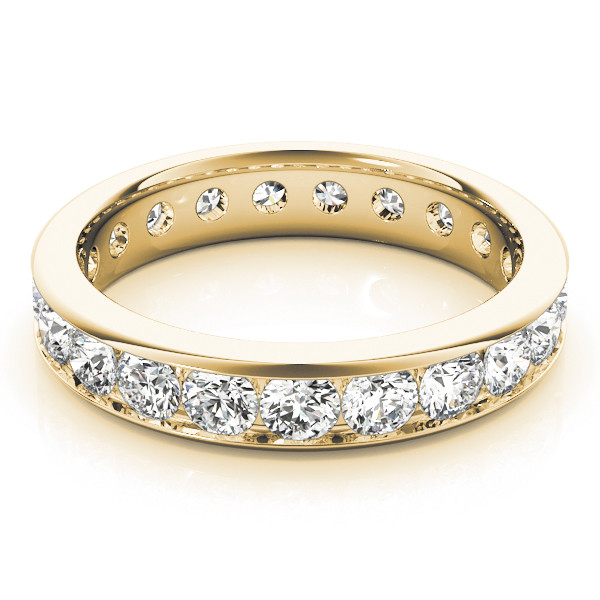 44611-Yellow-2 Eternity Ring, in Yellow Gold - 84399