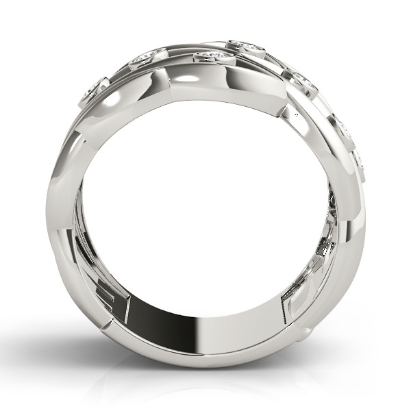 44754-White-1 Diamond Fashion Ring, in Platinum - 84503