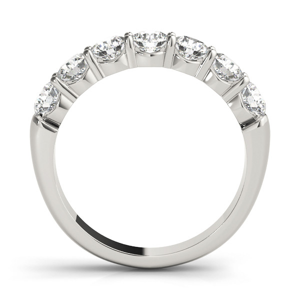 47020-White-1 Anniversary Ring, in White Gold - M106