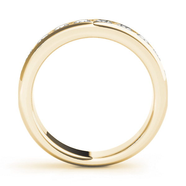 47467-Yellow-1 Anniversary Ring, in Yellow Gold - M110