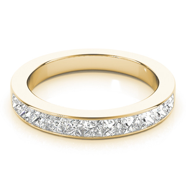 47864-Yellow-2 Anniversary Ring, in Yellow Gold - M112
