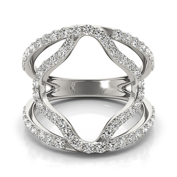 50642-White-1 Diamond Fashion Ring, in Platinum - 84716