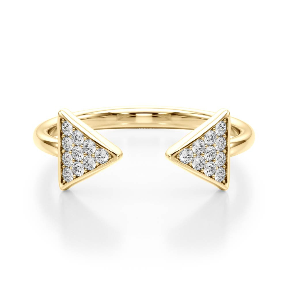 51117-Yellow-2 Diamond Fashion Ring, in Yellow Gold - 84726