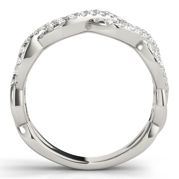 52642-White-1 Fashion Wedding Ring, in Platinum - 84861
