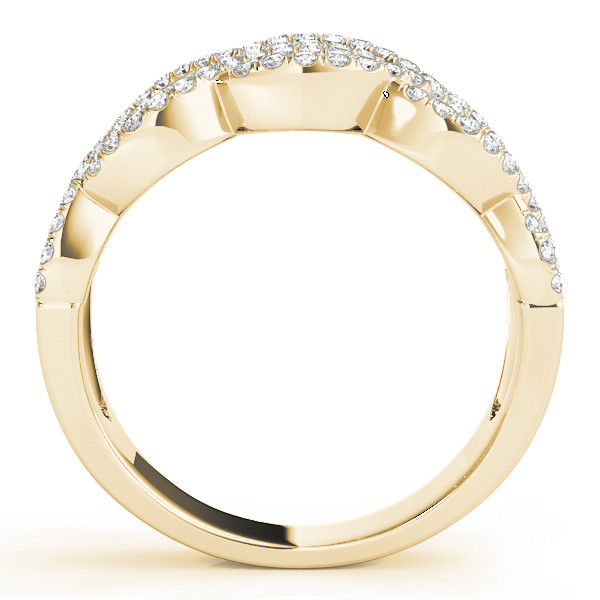 52644-Yellow-1 Double Row Wedding Ring, in Yellow Gold - 84863