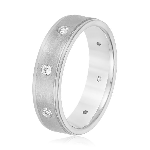 Men's Heavy Wedding Band, in Platinum - ND18115H