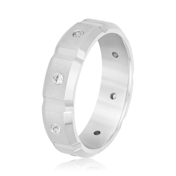 Men's Heavy Wedding Band, in Platinum - ND18118H