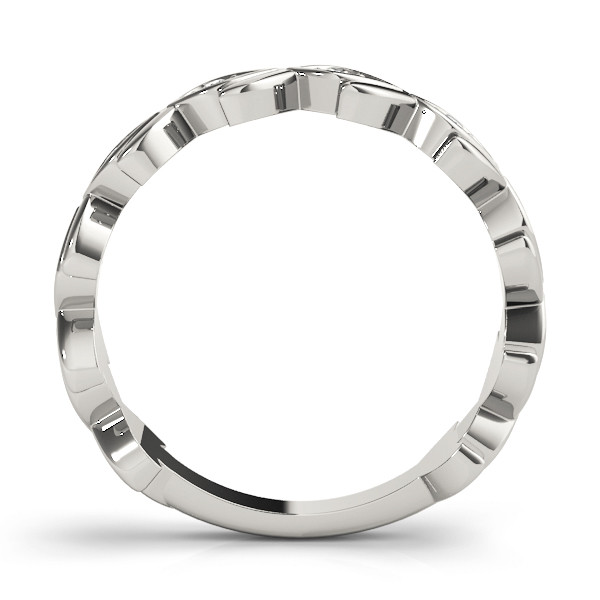 56541-White-1 Stackable Wedding Ring, in Platinum - 84984