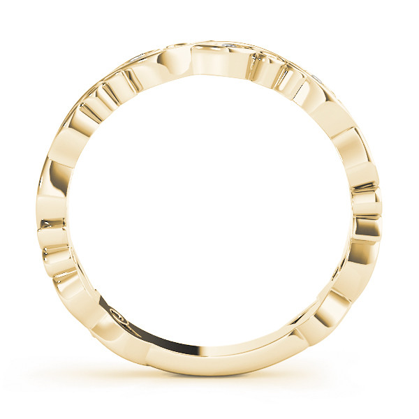 56542-Yellow-1 Stackable Wedding Ring, in Yellow Gold - 84985