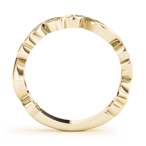 56543-Yellow-1 Stackable Wedding Ring, in Yellow Gold - 84986