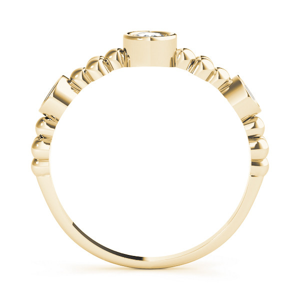 56545-Yellow-1 Stackable Wedding Ring, in Yellow Gold - 84988
