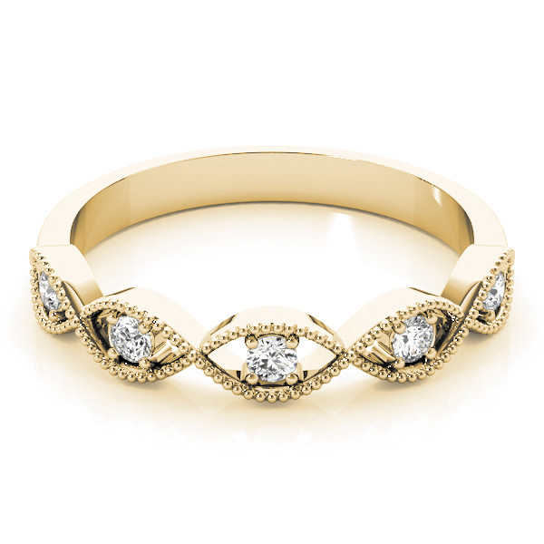 56624-Yellow-2 Fashion Wedding Ring, in Yellow Gold - 85038