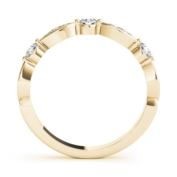 56626-Yellow-1 Stackable Wedding Ring, in Yellow Gold - 85042