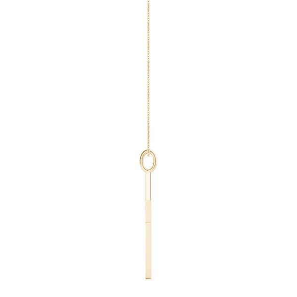 Diamond Thunderbolt Pendant, in Yellow Gold - 32544