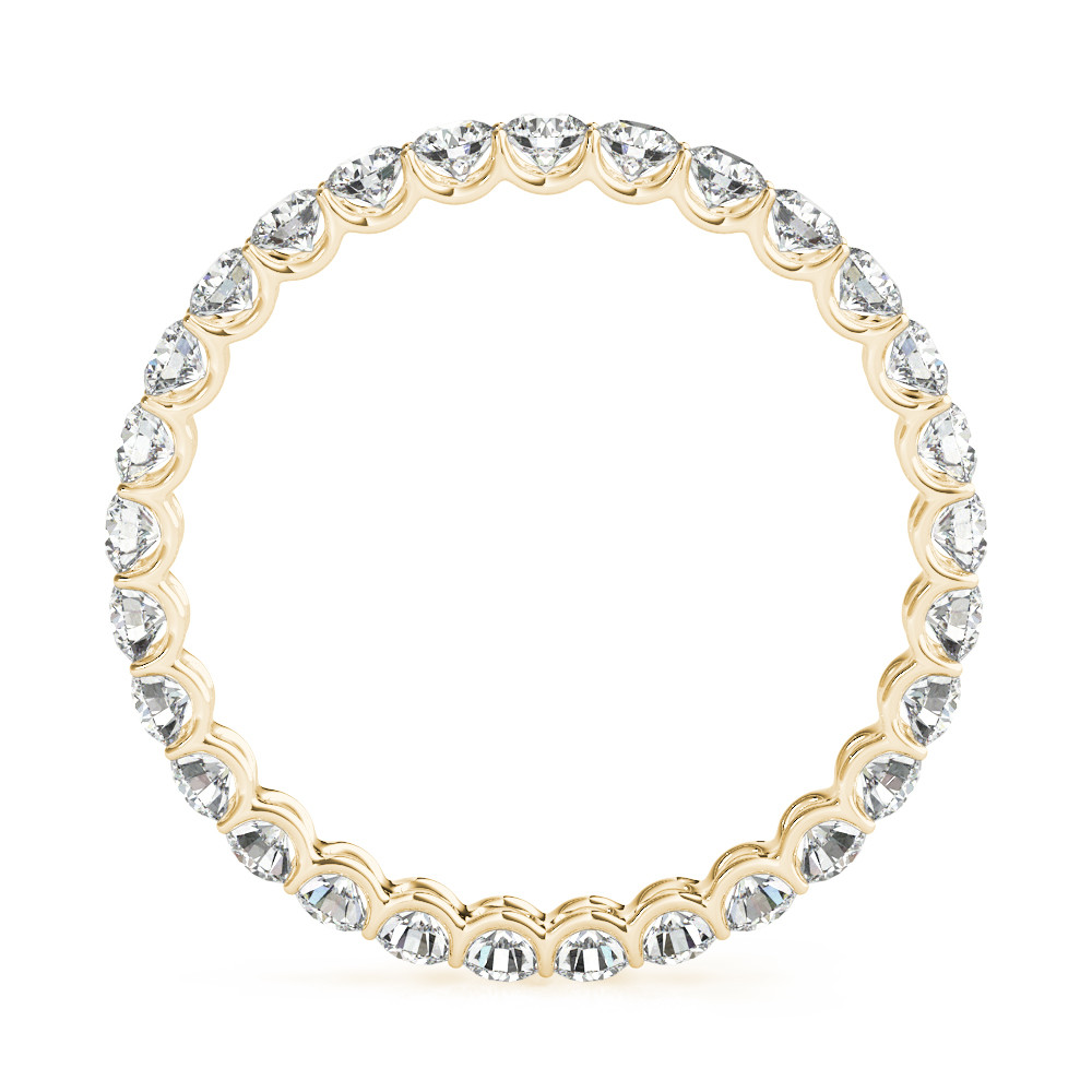 61414-Yellow-1 Eternity Ring, in Yellow Gold - 85191