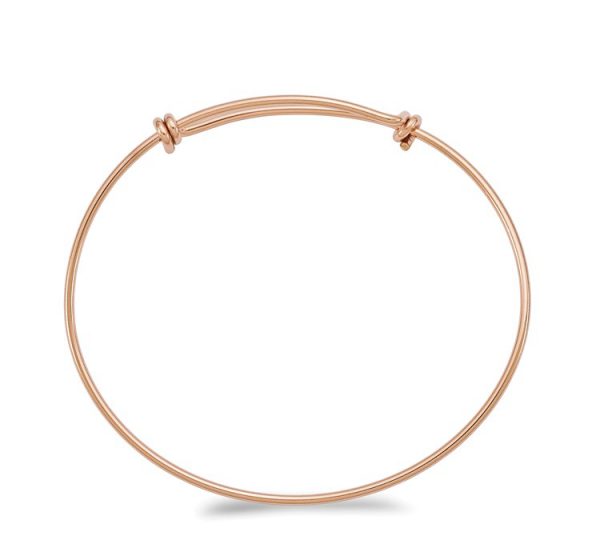 Rose Gold Filled 1.65mm Expandable Bangle