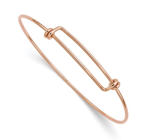 Rose Gold Filled 1.65mm Expandable Bangle