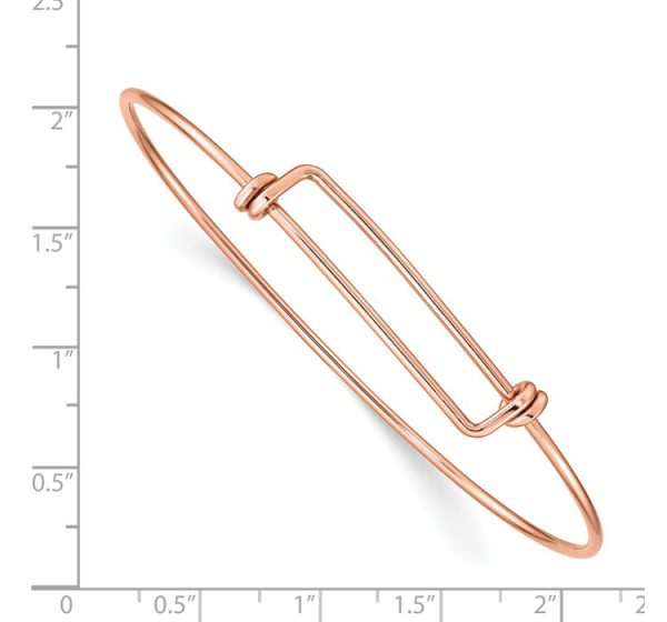 Rose Gold Filled 1.65mm Expandable Bangle