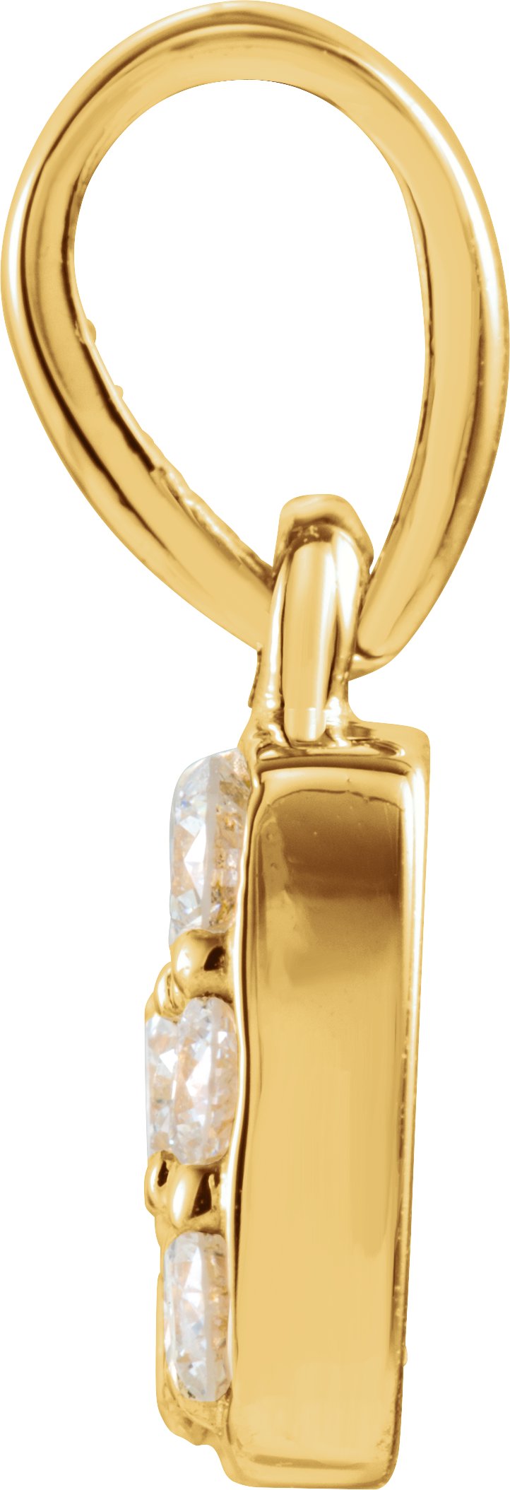 39371686 Platinum 1/4 CTW Natural Diamond Cluster Pendant - 652190