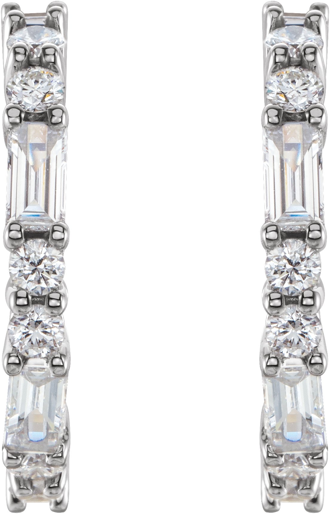 56554048 14K White 1/5 CTW Natural Diamond Earrings - 86789