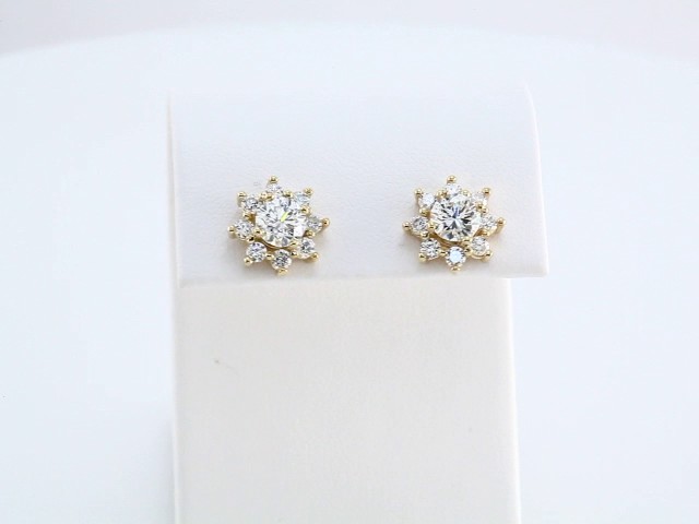 sddefault 14K Yellow 1 3/4 CTW Natural Diamond Earrings - 68537