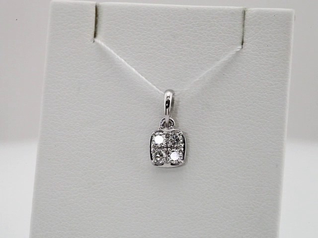 sddefault Platinum 1/4 CTW Natural Diamond Pendant - 652192